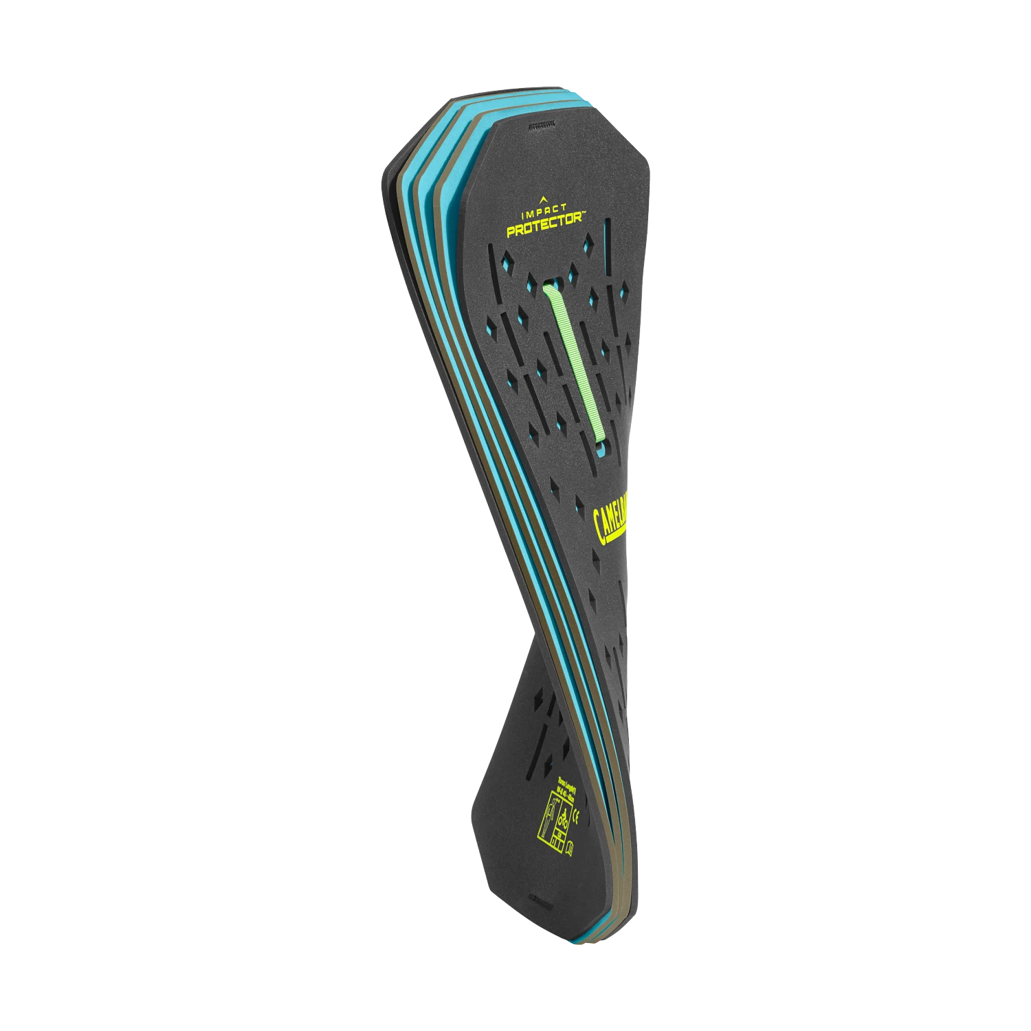 Impact Protector Panel Black/Teal