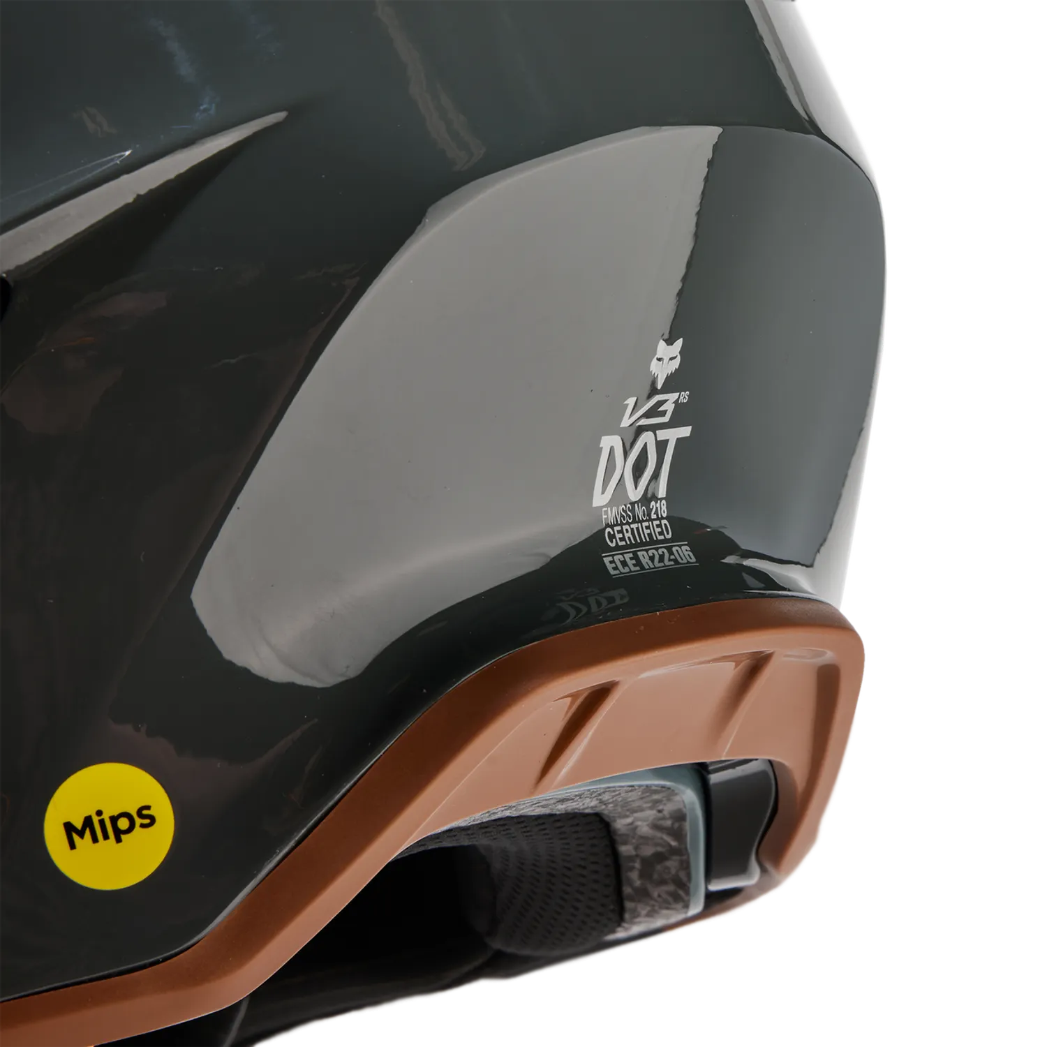 V3 RS Carbon Solid Helmet