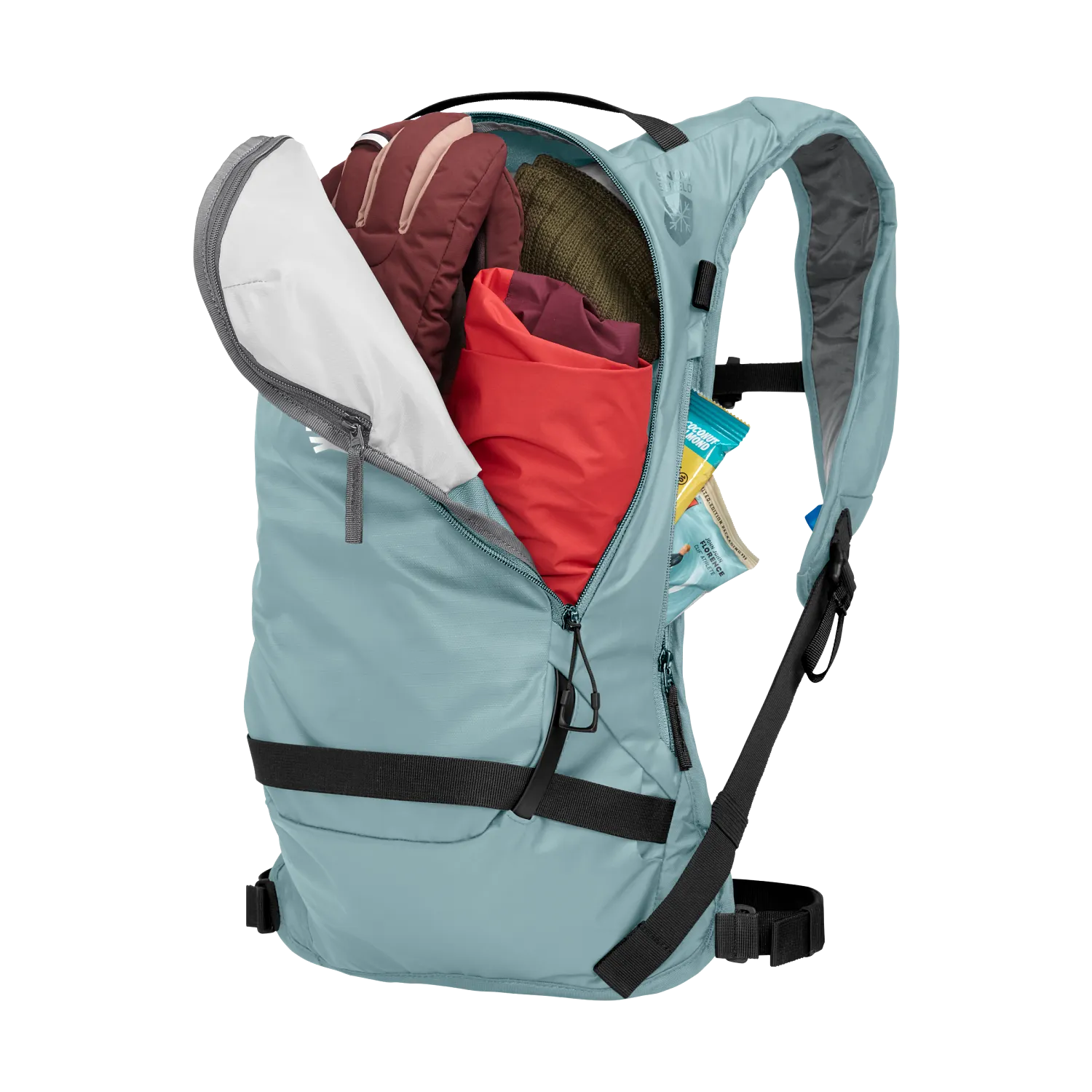Powderhound 12, 70oz., Blue Mist/Black