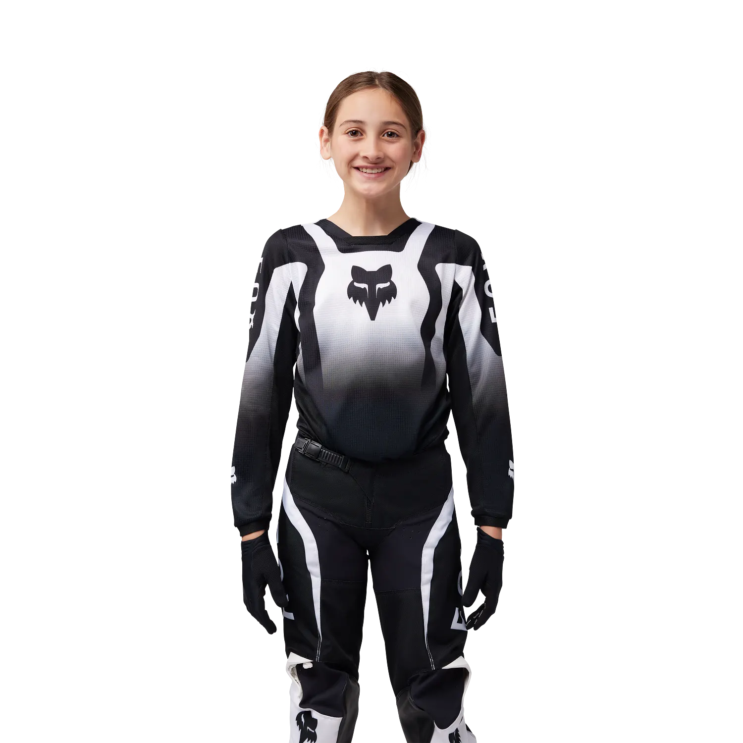 YTH 180 LEAN JERSEY [BLK/WHT] YS