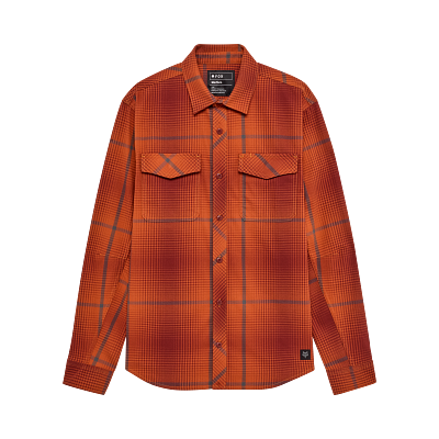 Survivalist Fire Long Sleeve Flannel Shirt
