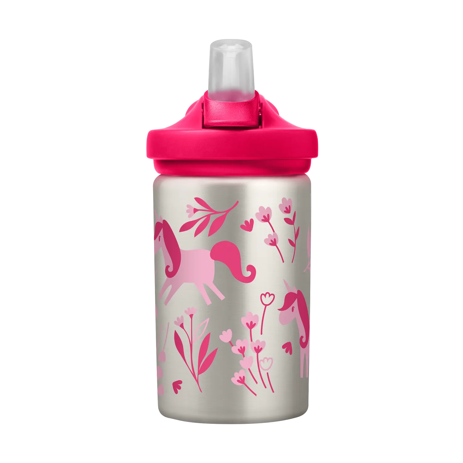 eddy+ Kids 14oz SST, Unicorn & Blooms