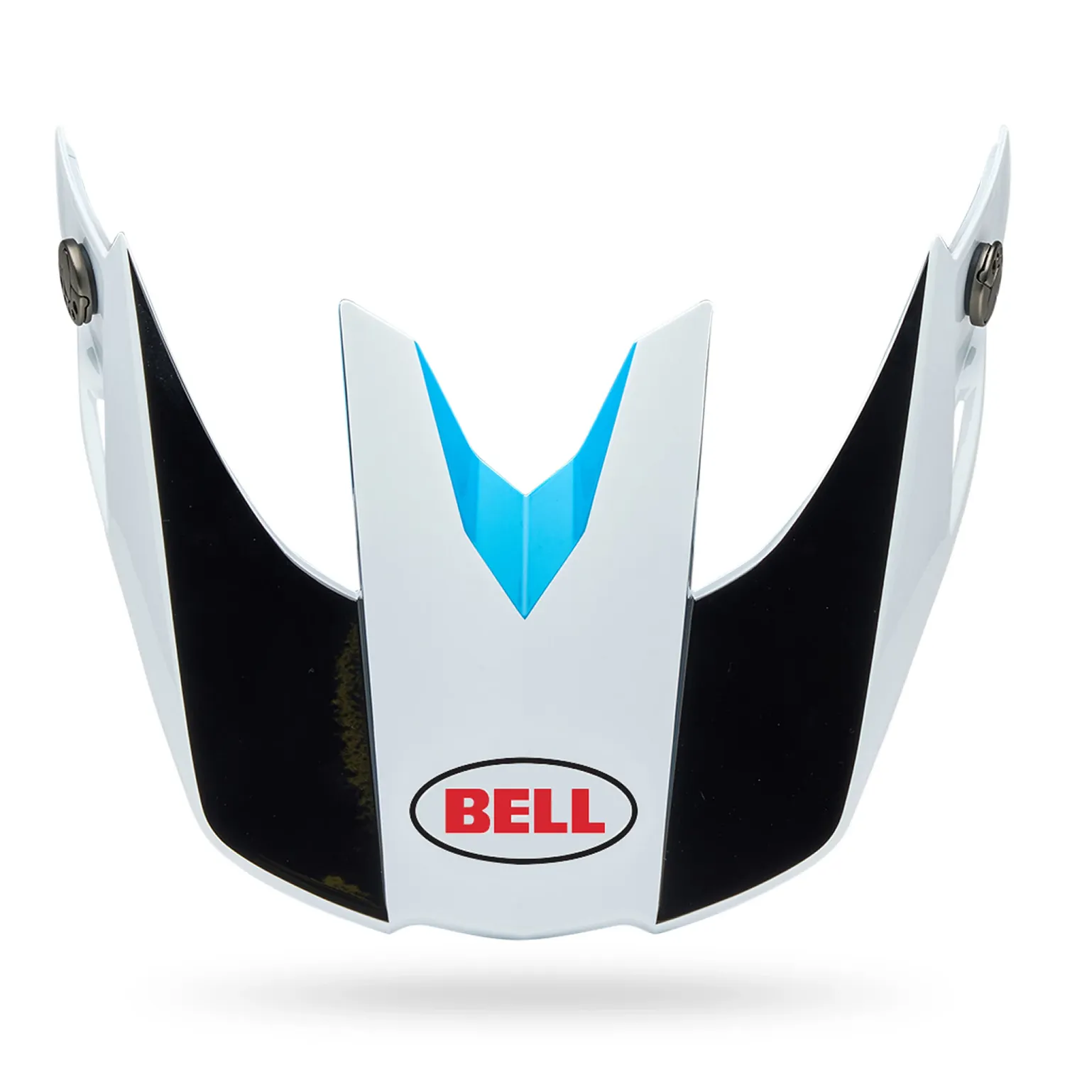 PS MOTO-10 VISOR EVADE WH/BL