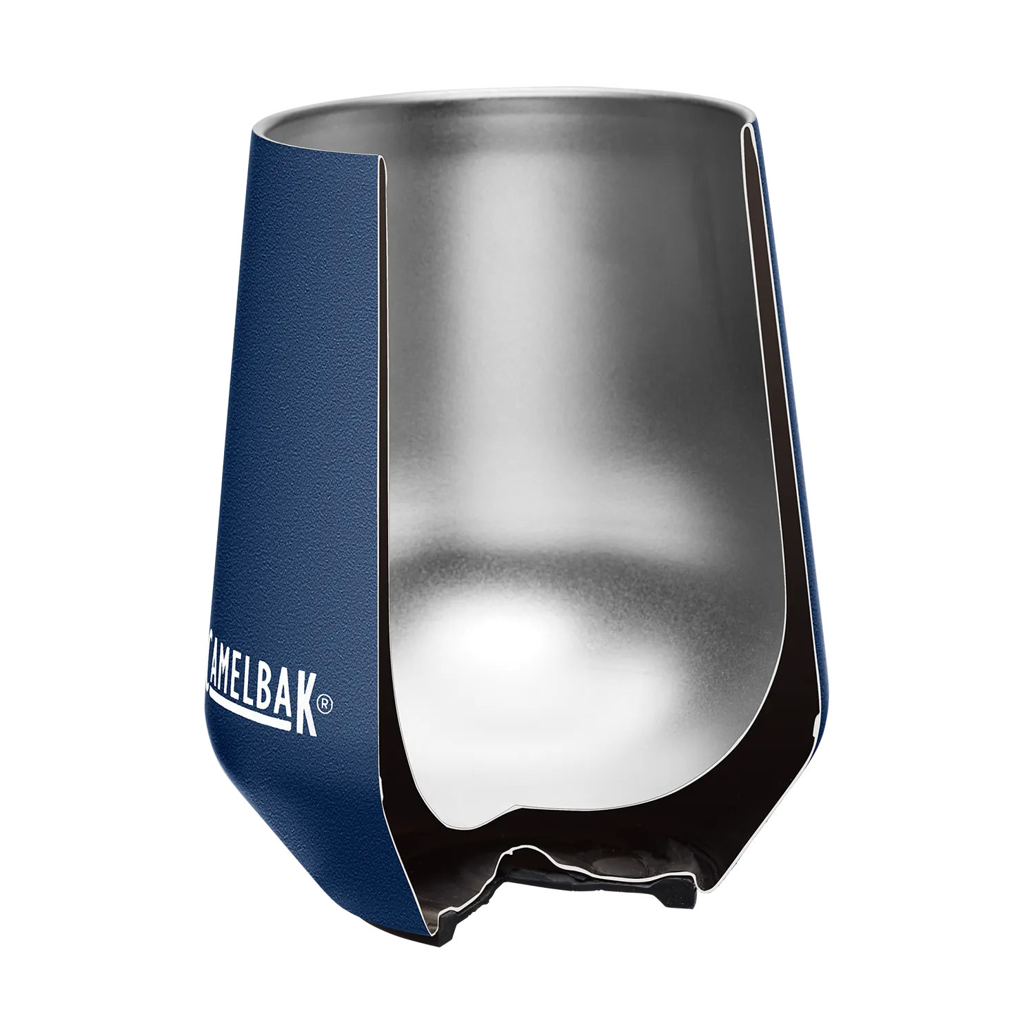 Wine Tumbler, SST Vacuum Insulated, 12oz, Navy