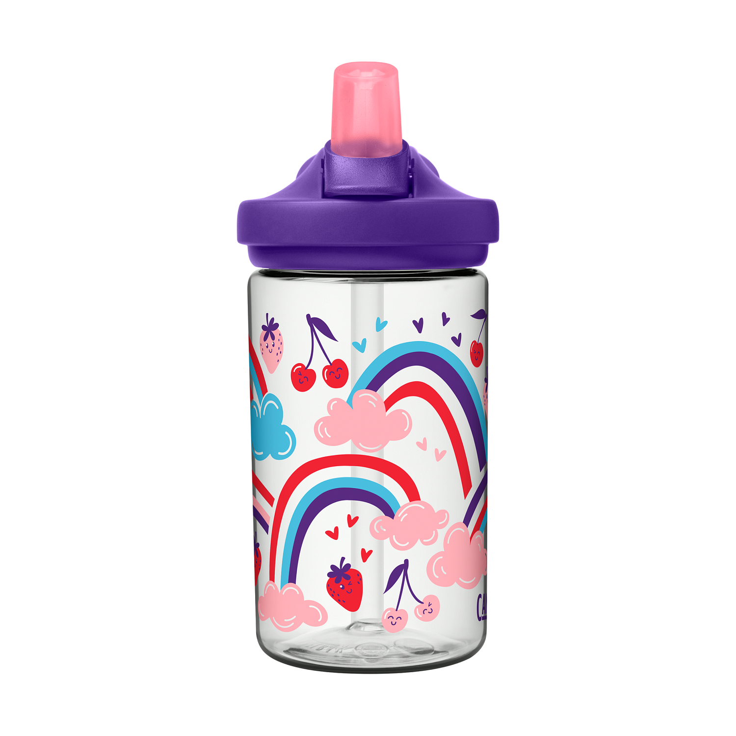 eddy+ Kids 14oz, Berry Rainbow, BTS LE