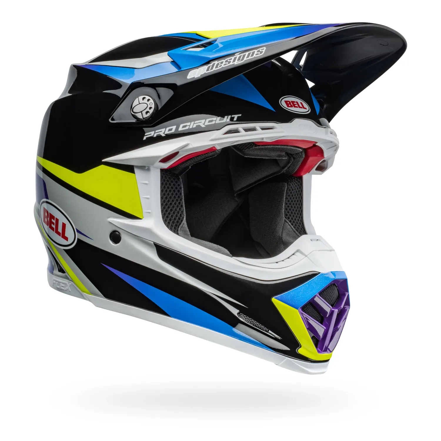 PS MOTO-9S FLEX PC 24 BK/BL XL