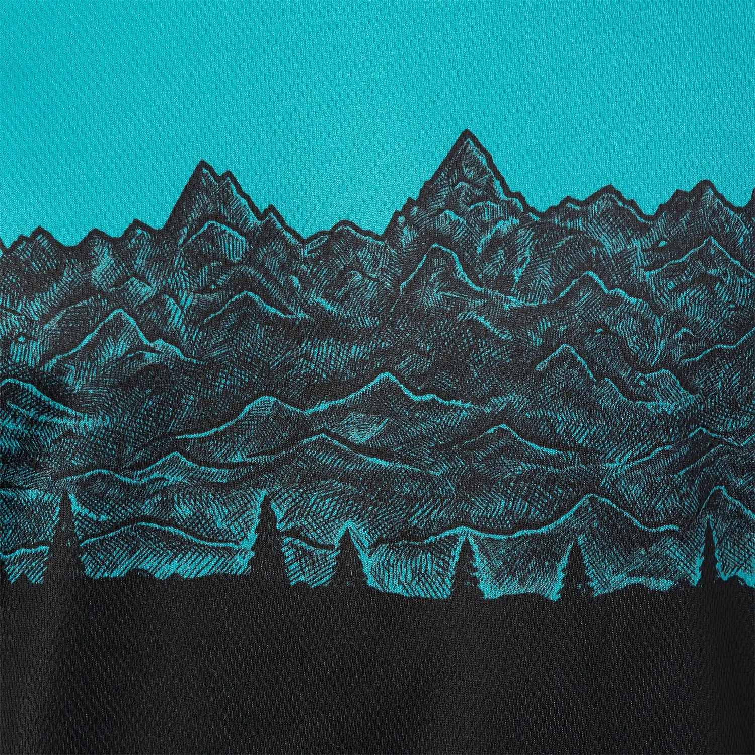 GA W ROUST 3/4 JERSEY BLK EWS XS