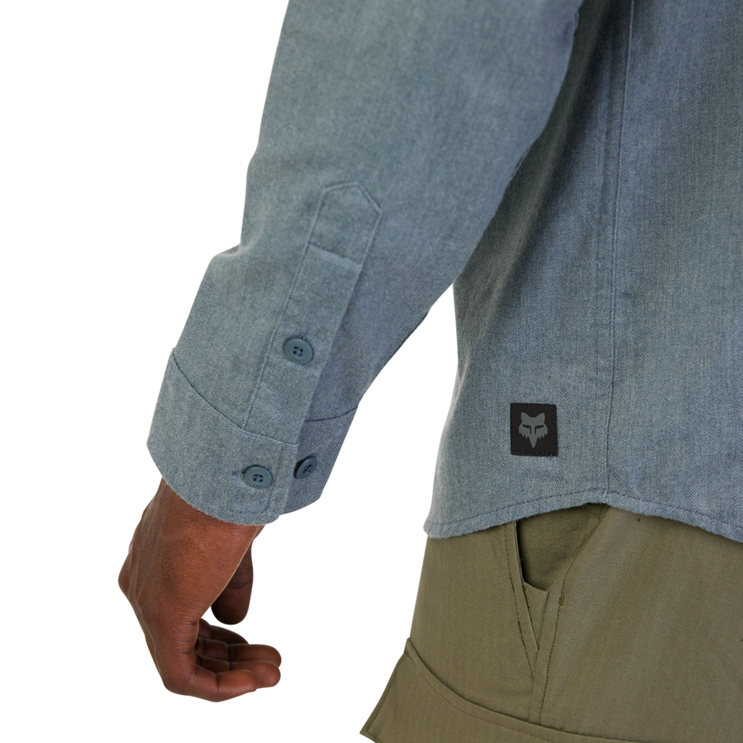 Level Up Woven Long Sleeve Flannel Shirt