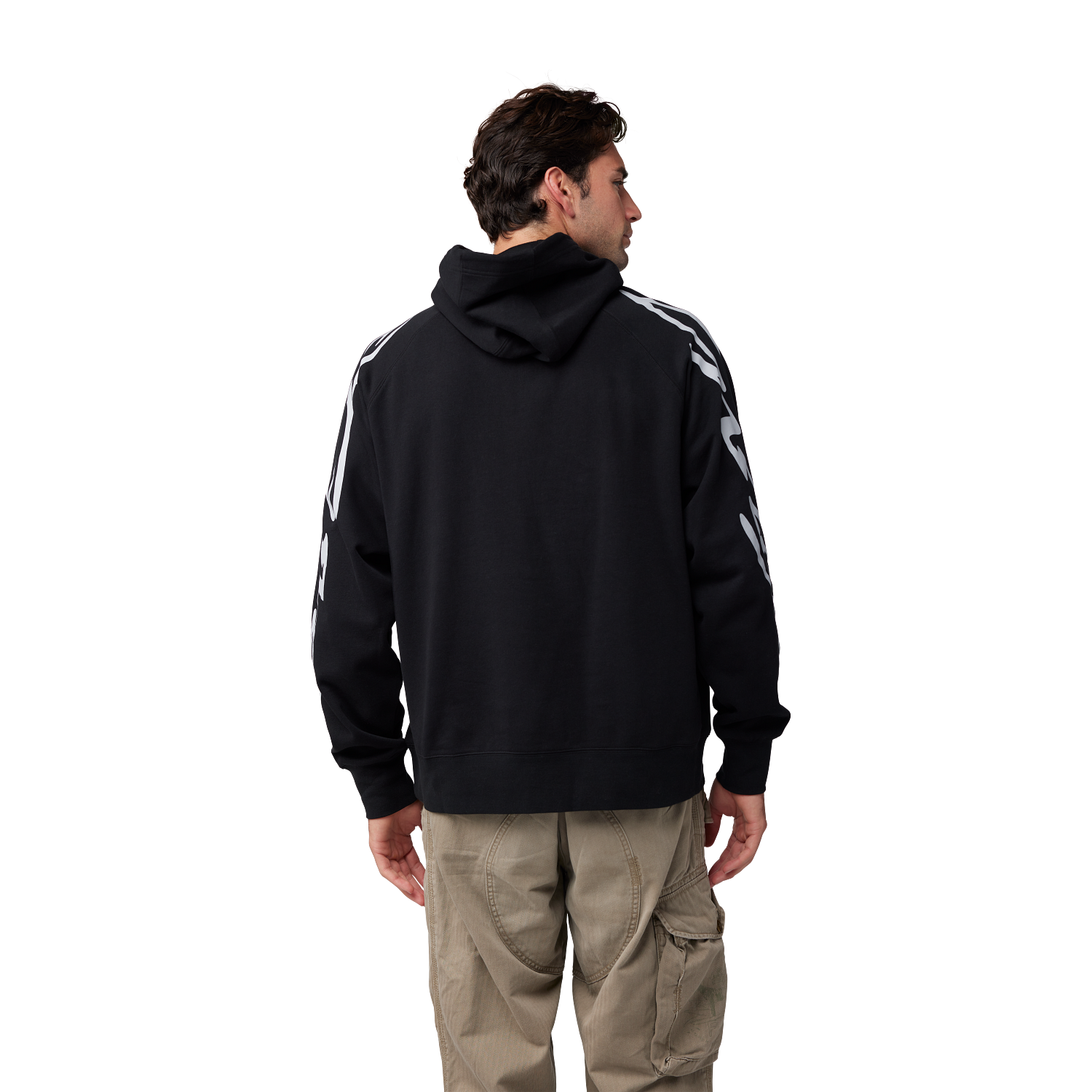 Energy Face Oversized Pullover Hoodie