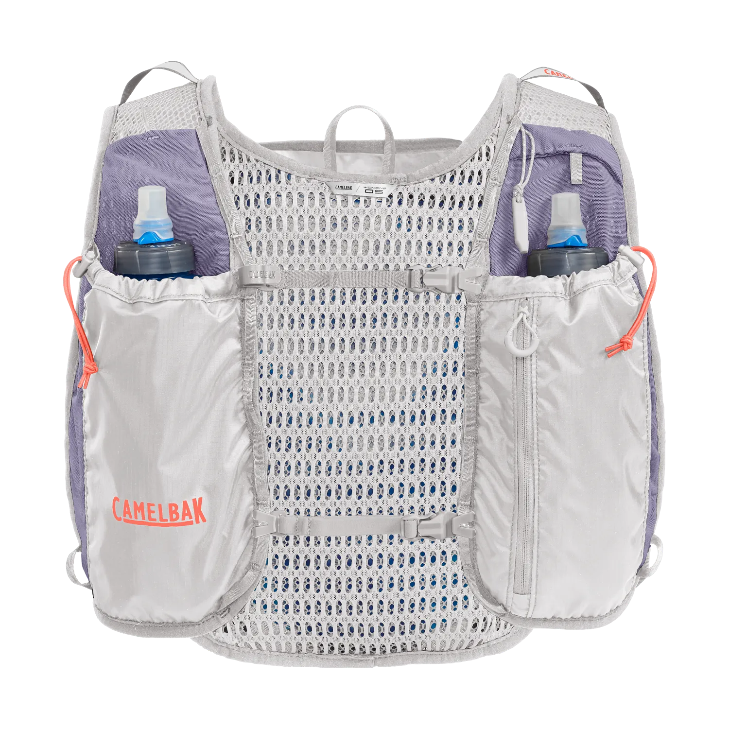 Women's Circuit Run Vest 50oz, Silver/Dusk