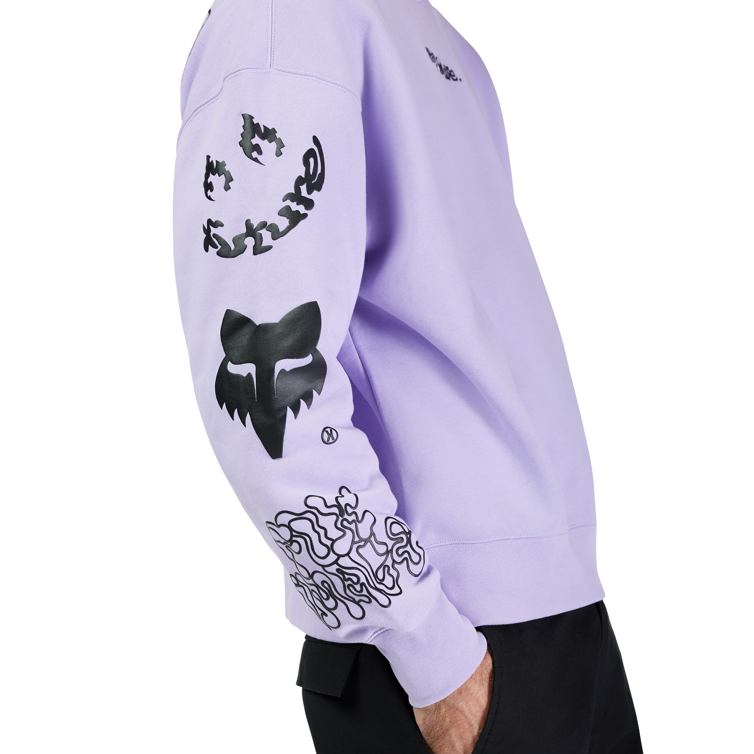 Sudadera Crew Oversize Hello Future