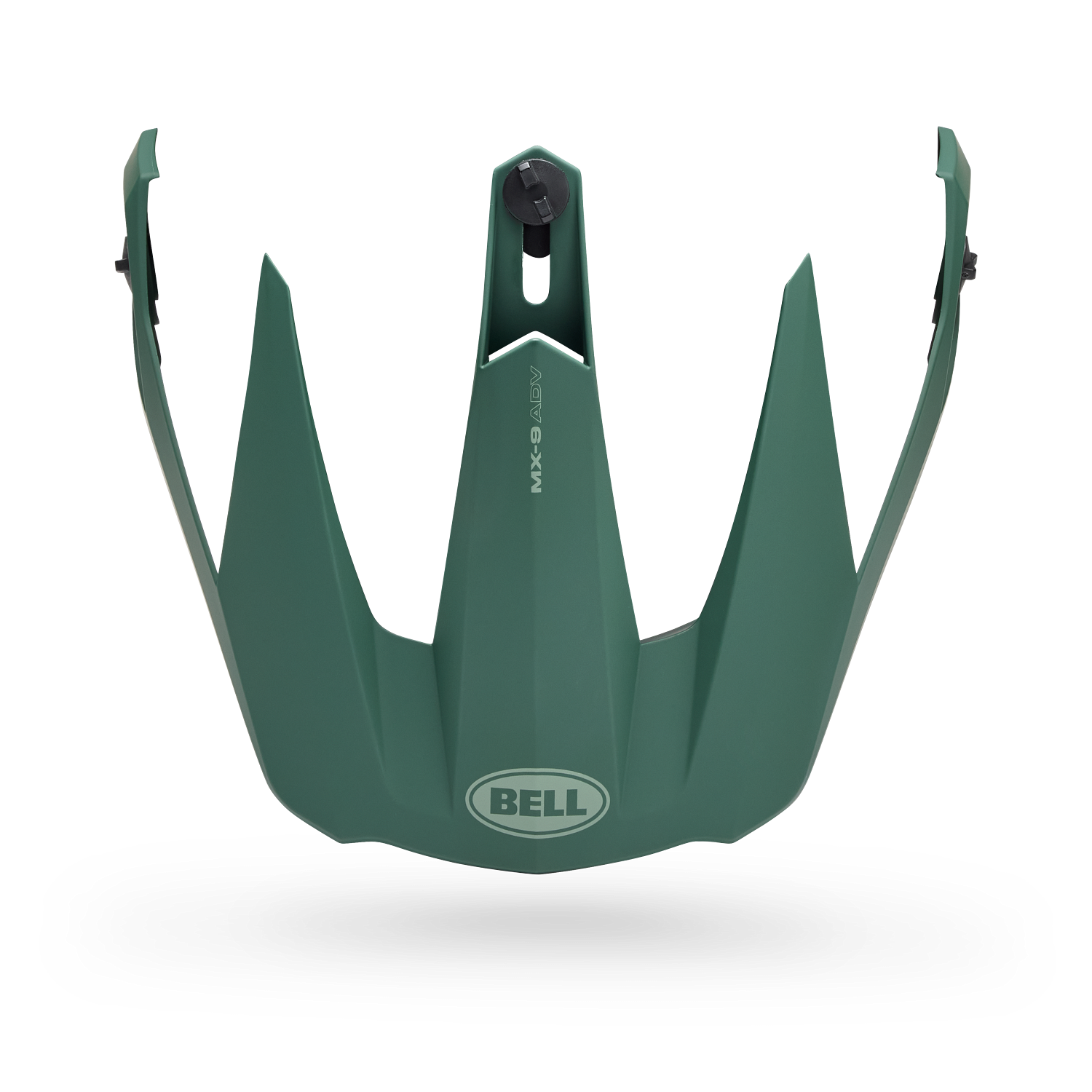 MX-9 ADV VISOR TRAIL [GRN/ORG] OS