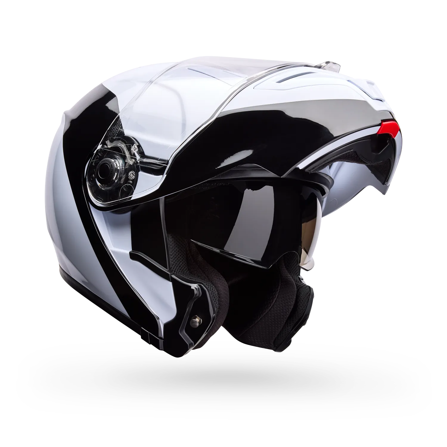 PS SRT M FLOW WH/BK M DOT