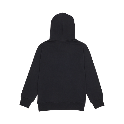 YTH LEGACY FLEECE PO [BLK/PNK] YS