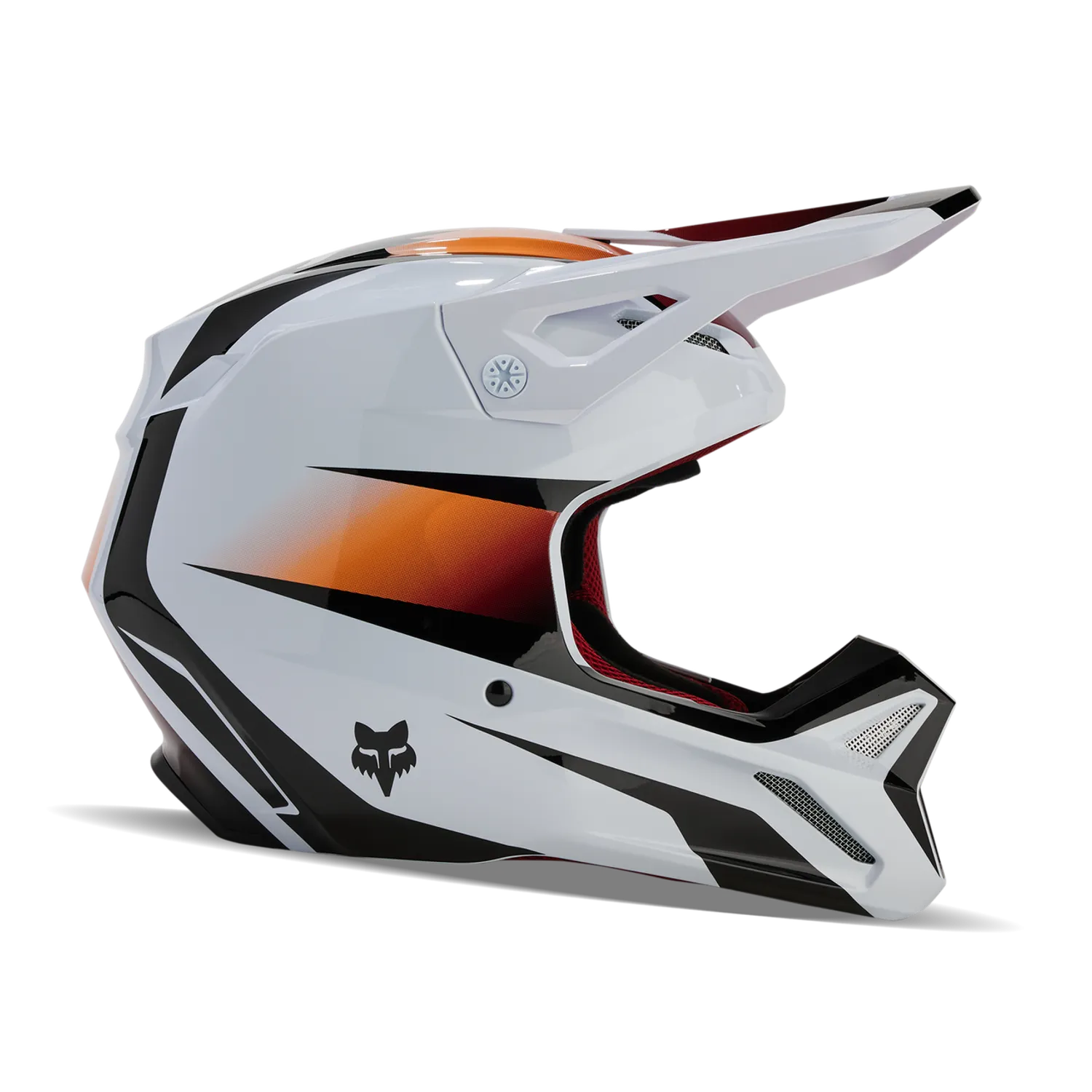 YTH V1 FLORA HELMET [WHT/BLK] YS