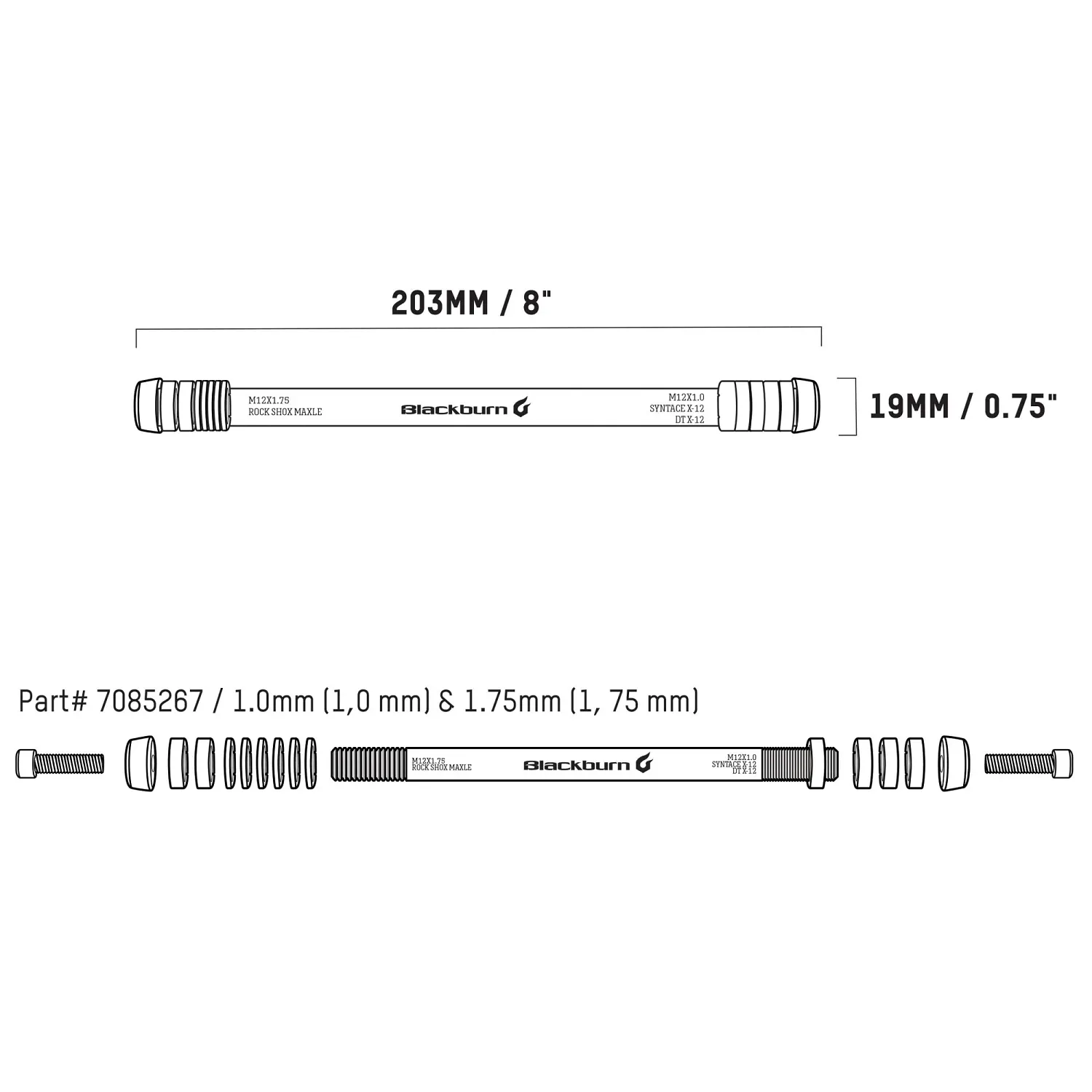 BBN TRAINER ANDTRAILER CONV KIT 1.0/1.75