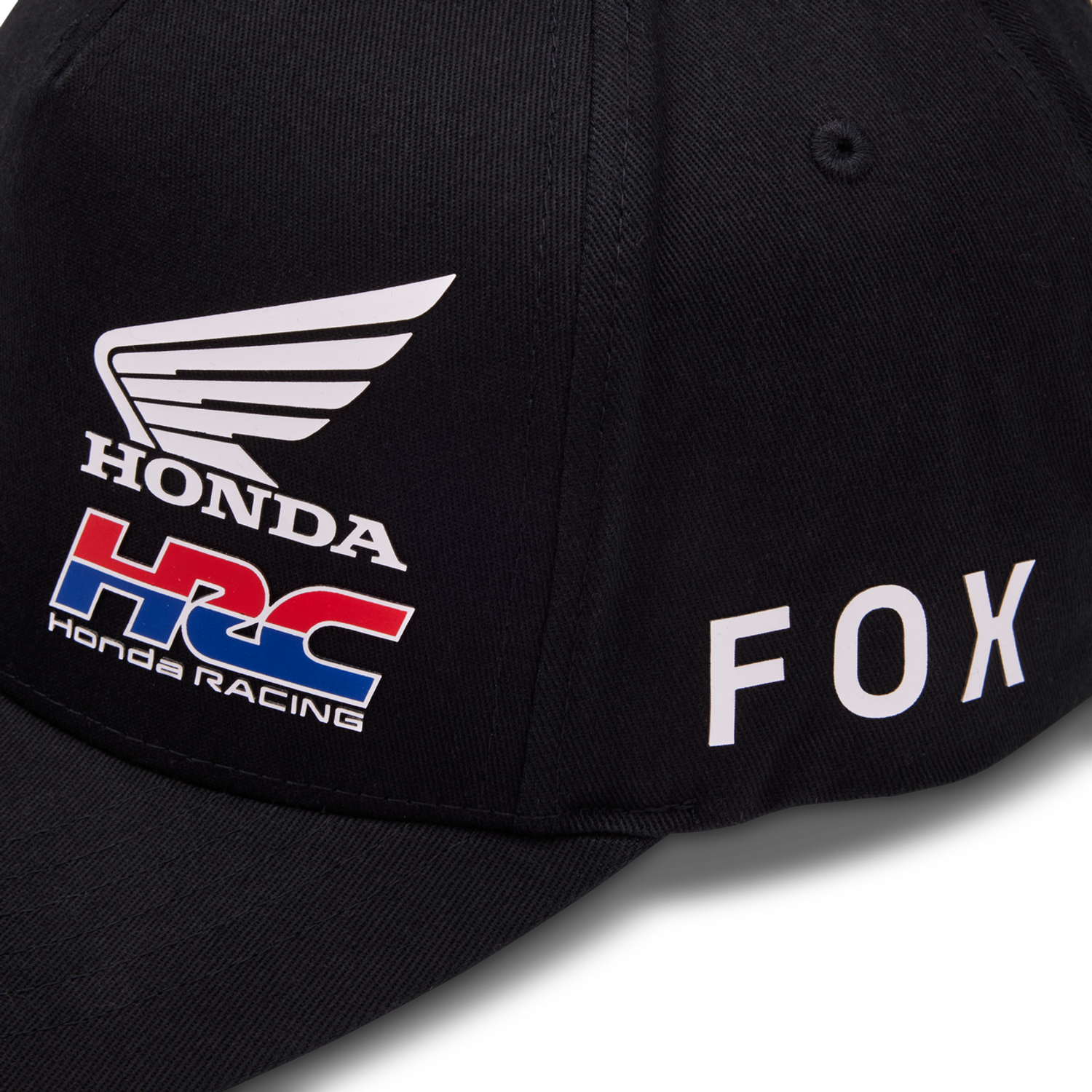 FOX X HONDA FLEXFIT HAT [BLK] S/M