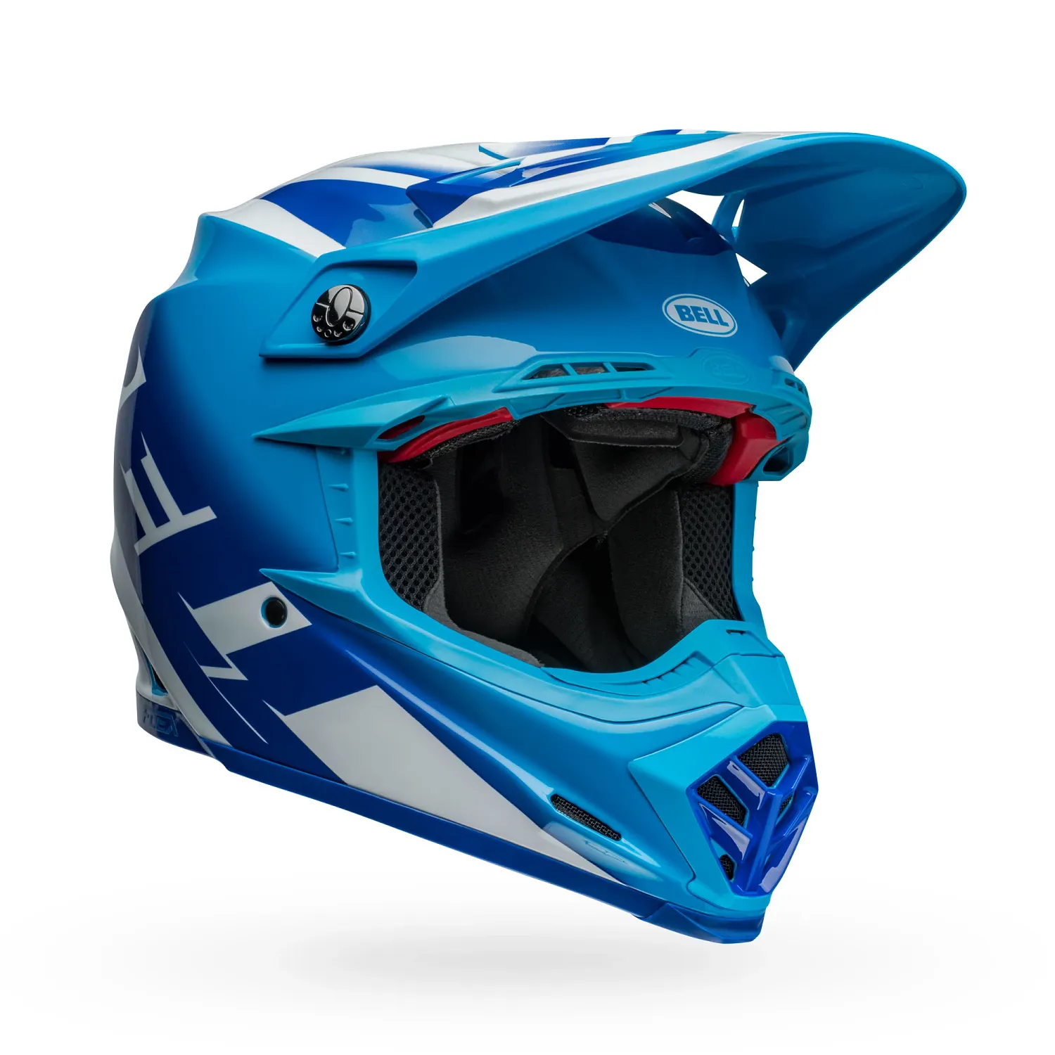 PS MOTO-9S FLEX RAIL BL/WH XL