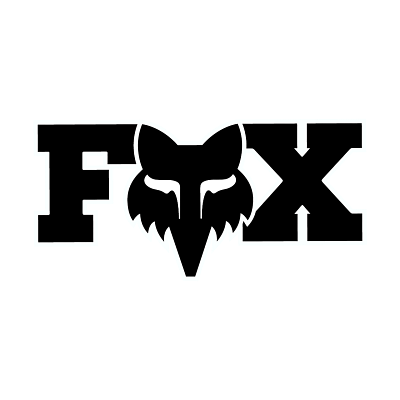 Autocollant Fox Head X - 18&nbsp;cm