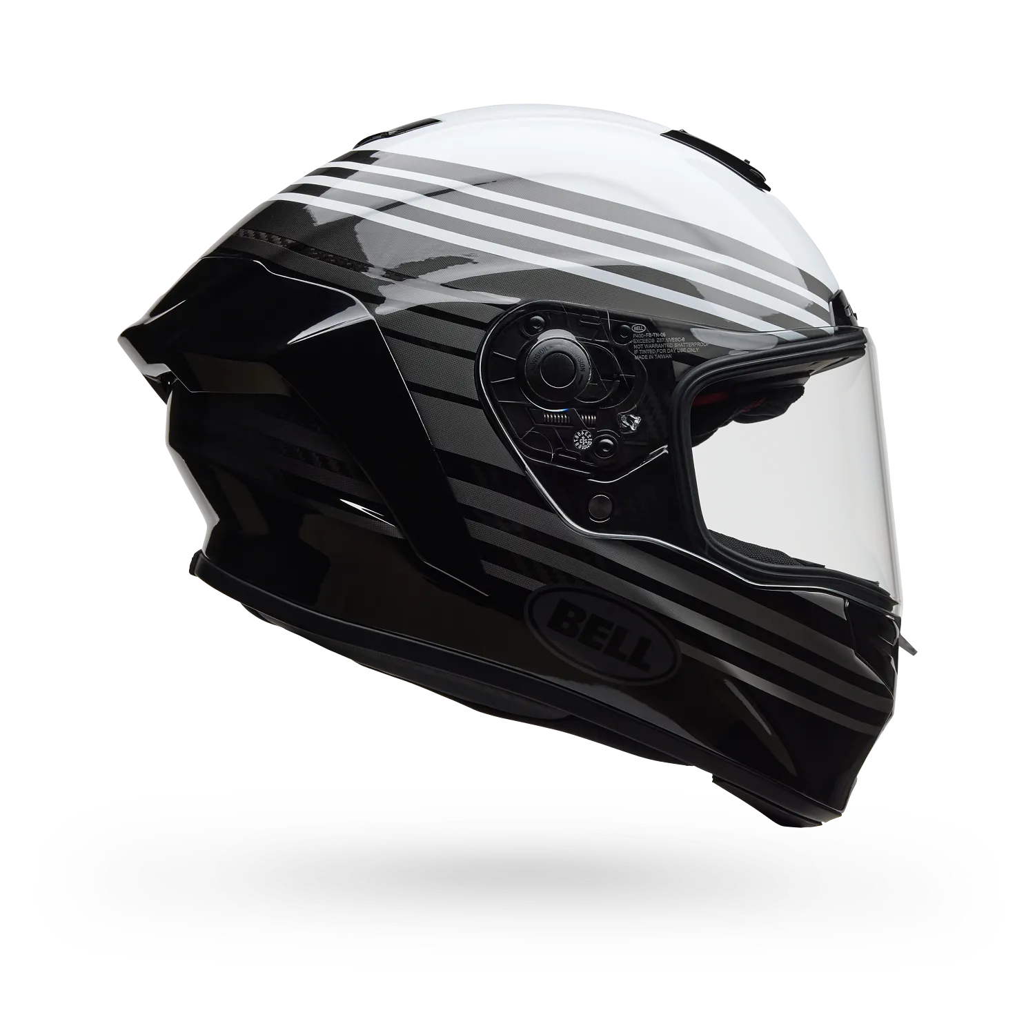 RACESTAR DLX DASH GLOSS ECE [WHT/BLK] S