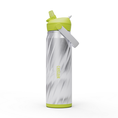 Thrive&trade; Flip Straw 750ml Flasche, isolierter Edelstahl