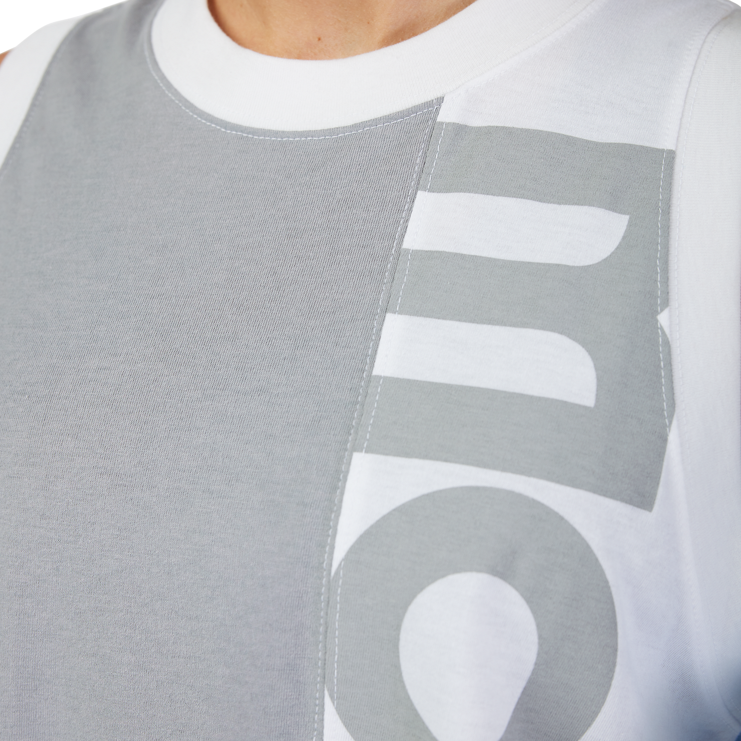Womens Moto-X Blocked Tank