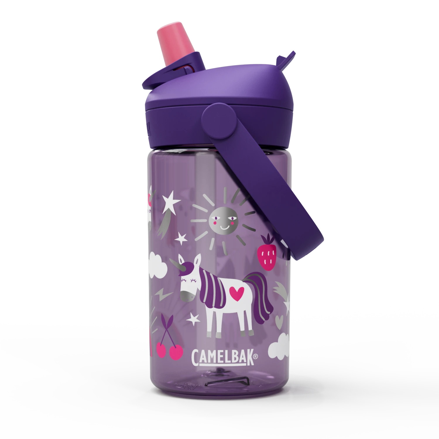 CAMELBAK Thrive Trinkflasche Mit Trinkhalm – 590 Ml, Tritan Renew Material | Auslaufsicher, Spülmaschinengeeignet