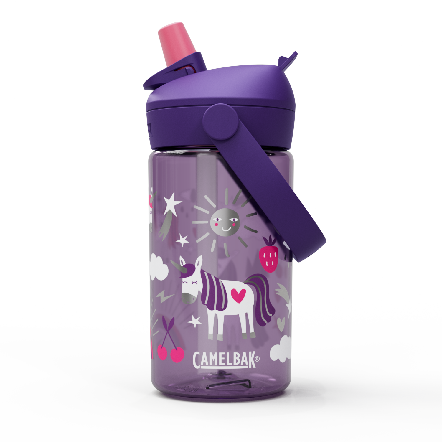 Thrive Flip Straw Kids 14oz, Unicorn Party