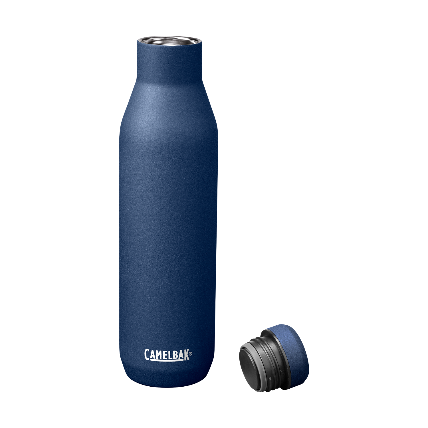 Wine Bottle, SST Vacuum Insulated, 25oz, Navy