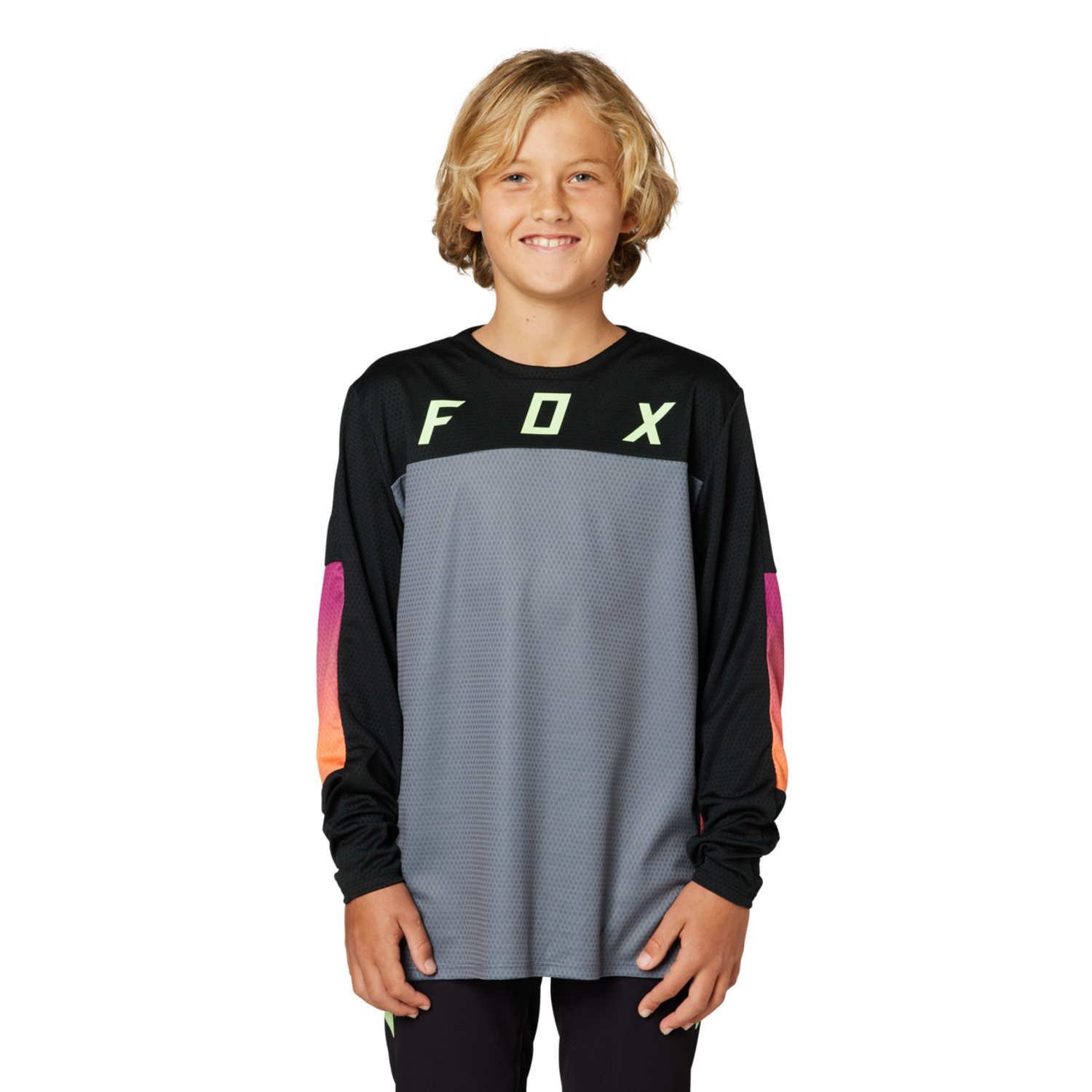 Youth Defend Race Long Sleeve Jersey