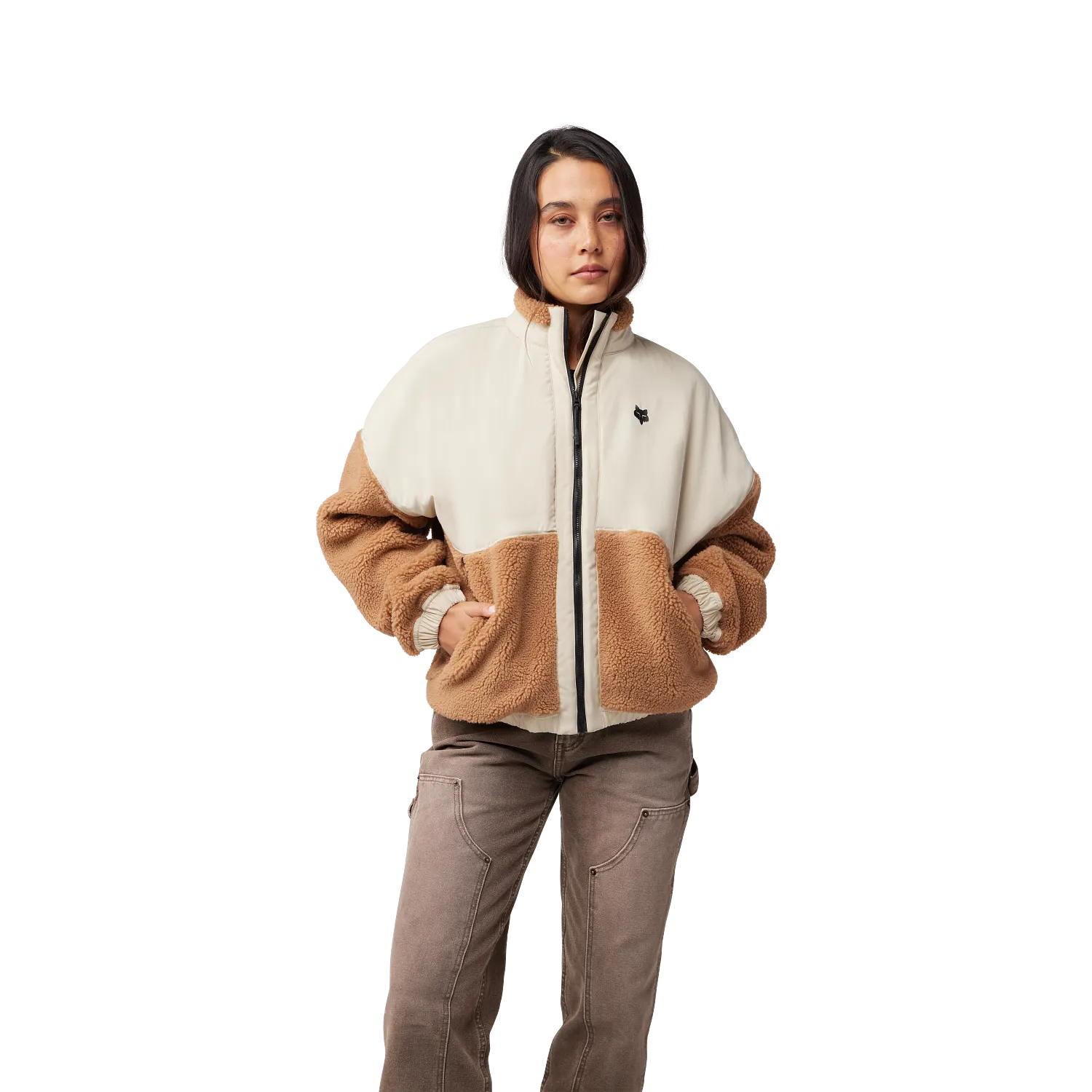 W SURVIVALIST SHERPA FULL ZIP 