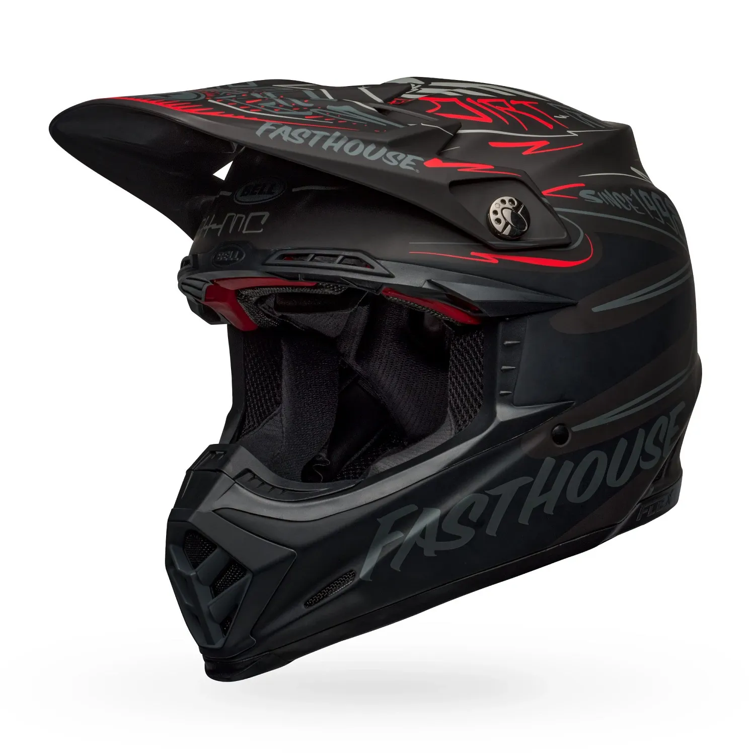 PS MOTO-9 FLEX FHDID21 MT BK/GY/RD S