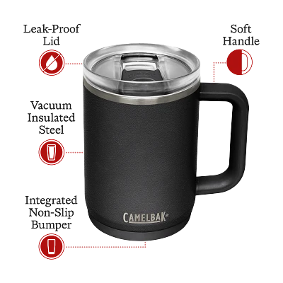 Thrive Mug VSS 16oz, Black