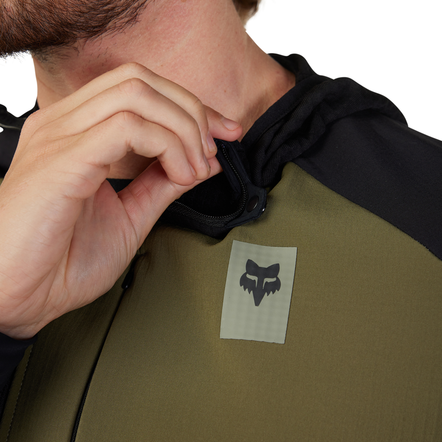 DEFEND THERMAL HOODIE [OLV GRN] S