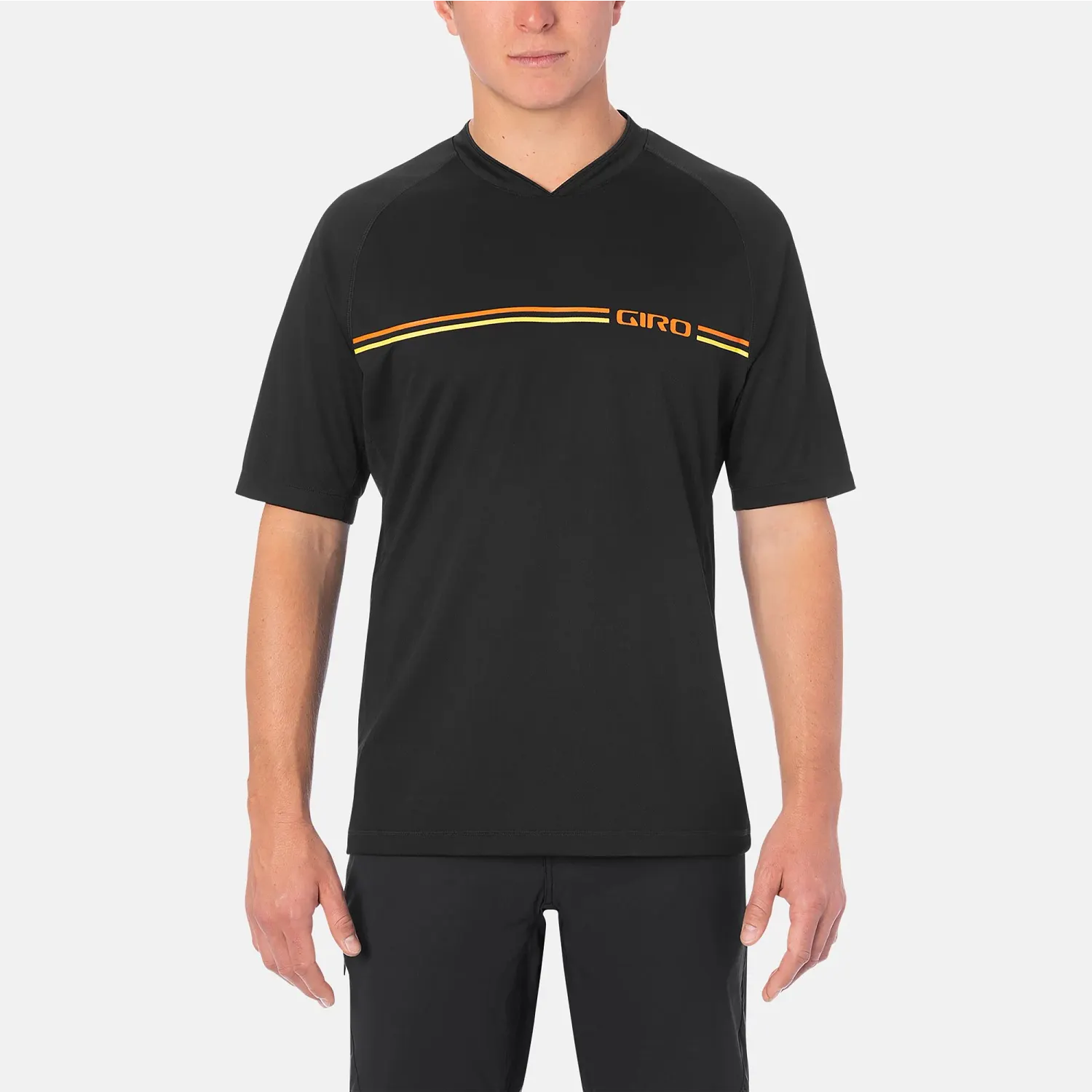 GA M XAR JERSEY BLK RACELINE S