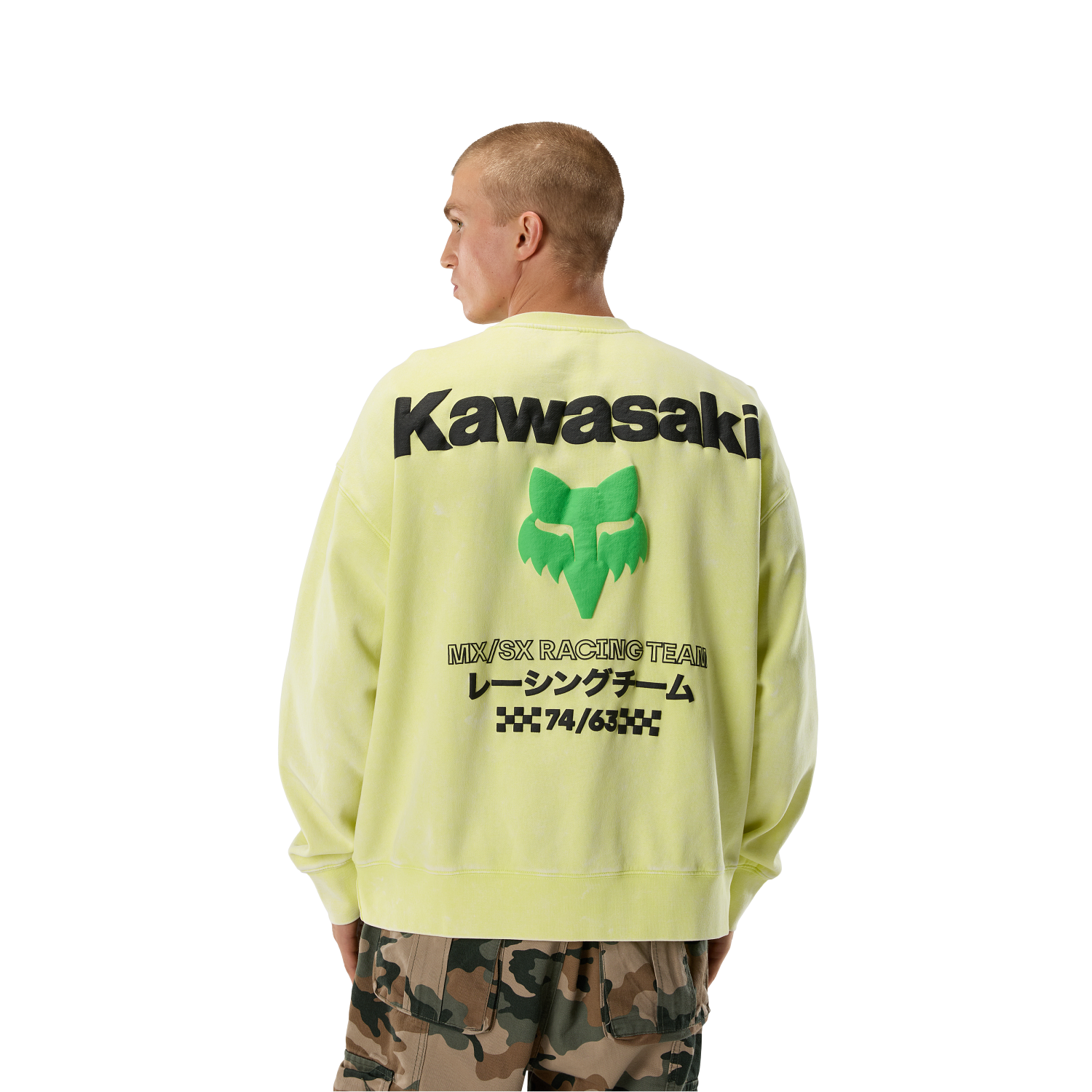 Kawasaki Heavyweight Crew Sweatshirt