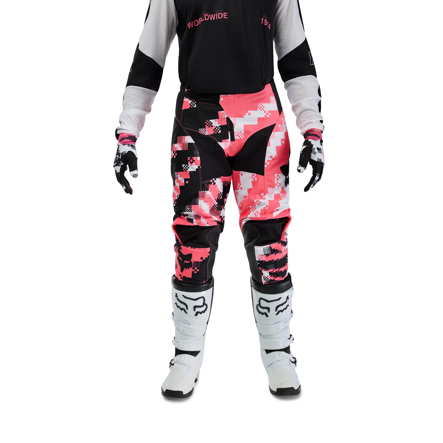 180 DIGI IMAGE PANT [BLK/PNK] 28