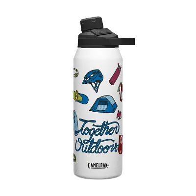 Chute Mag 32oz Water Bottle, Insulated Stainless Steel, POW Limited Edition