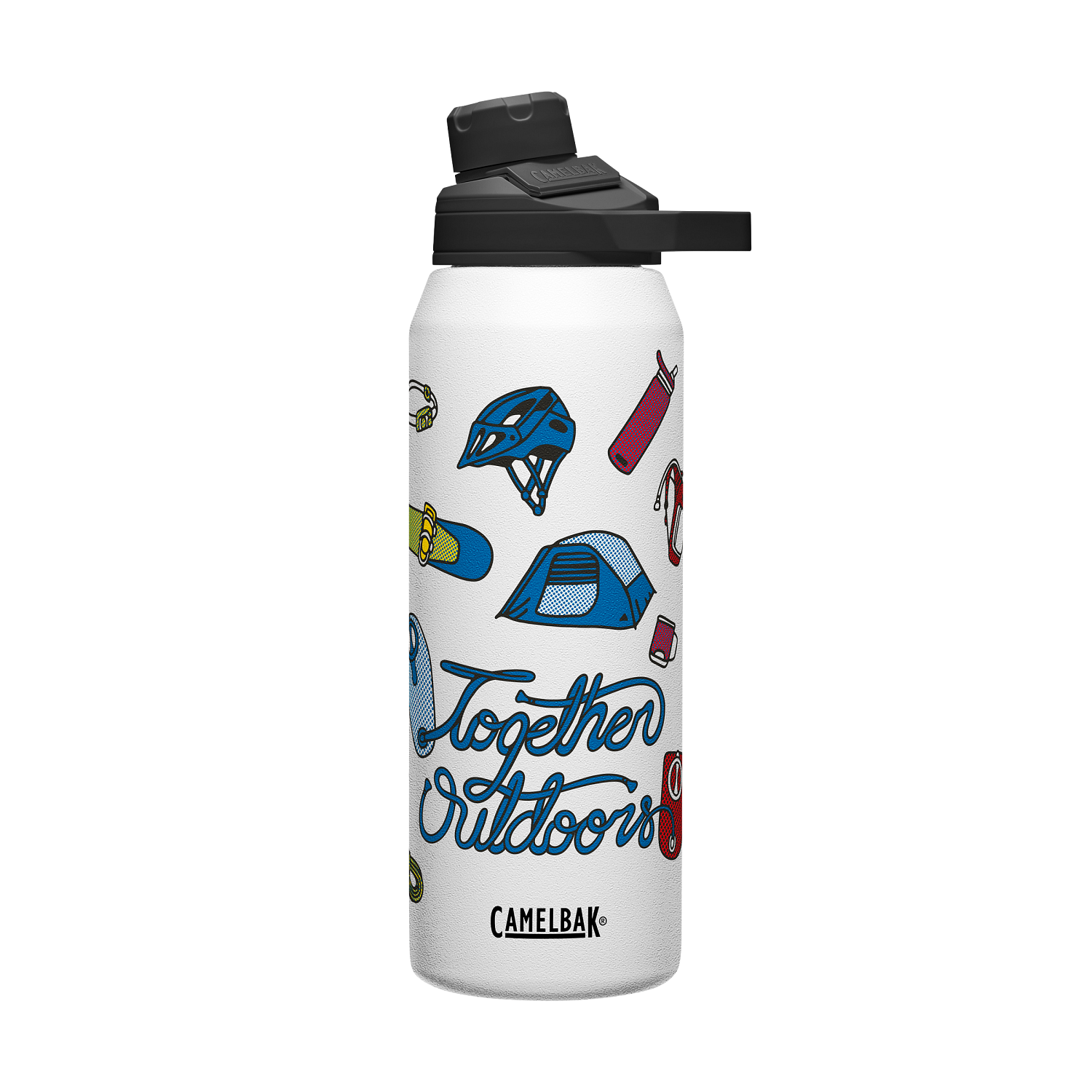 Chute Mag 32oz Water Bottle, Insulated Stainless Steel, POW Limited Edition