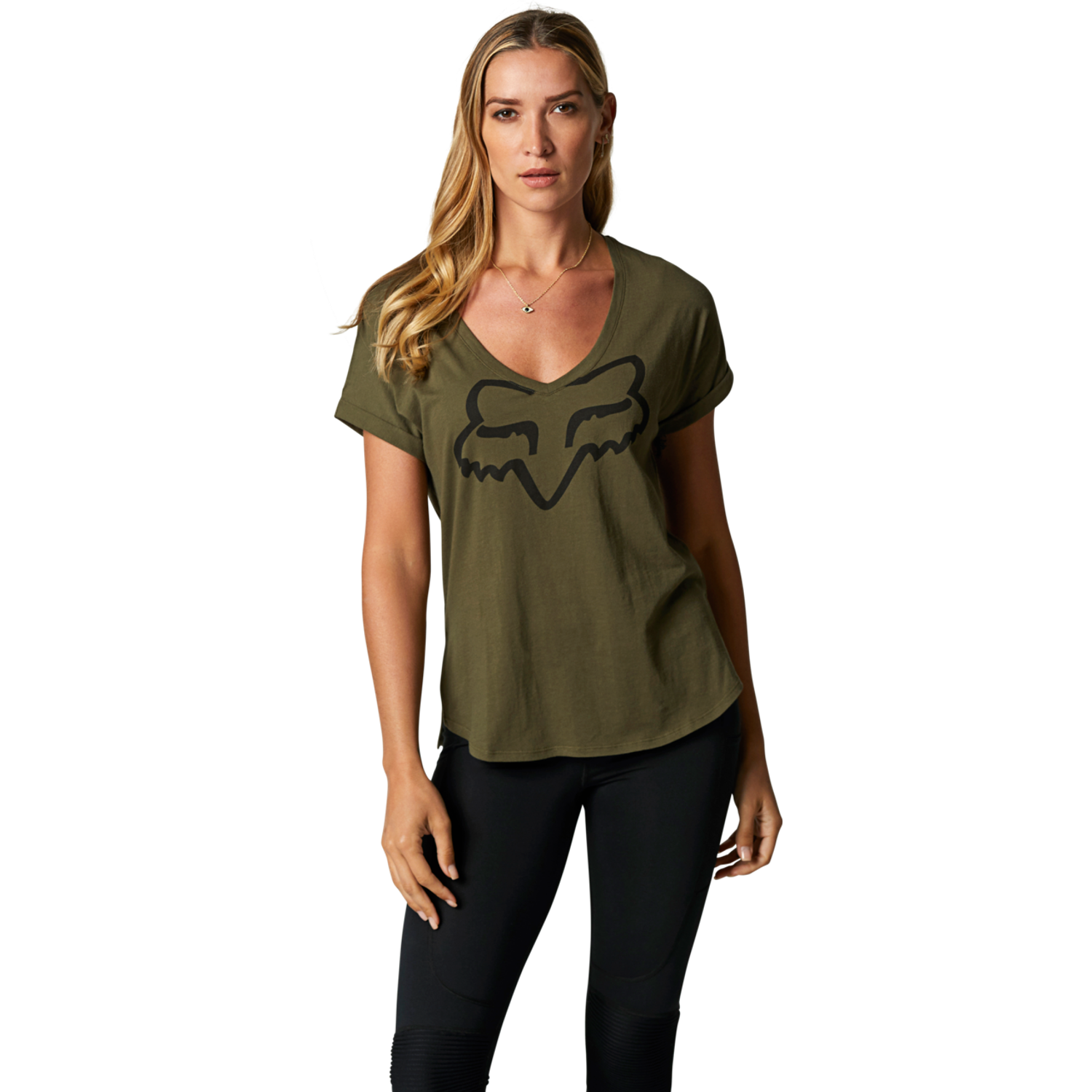 Womens Boundary V-Neck Tee