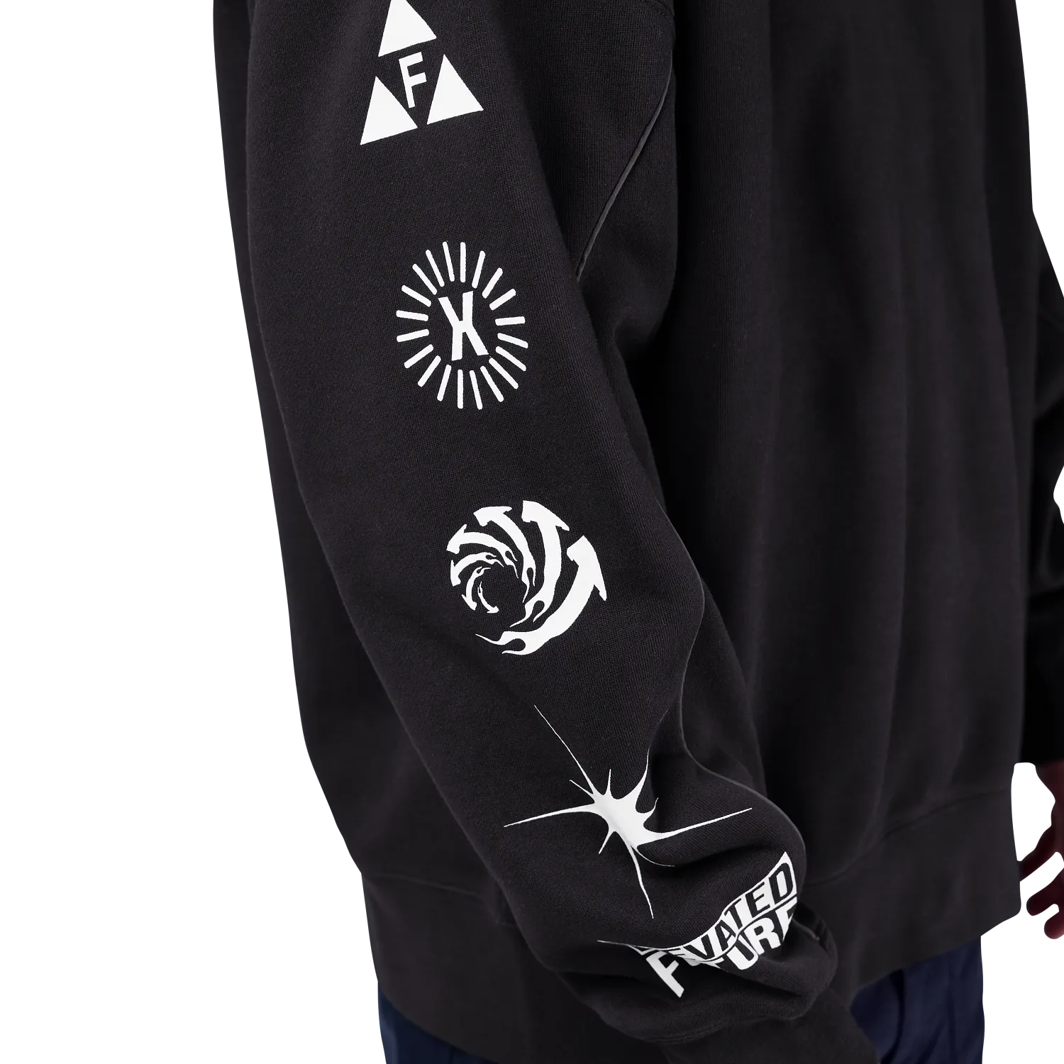 IMAGE COSMO OVERSIZED FLEECE CREW 