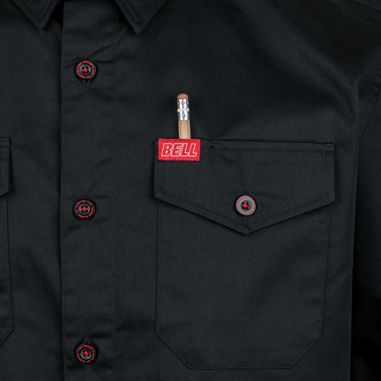 PS DIXXON M SS WORK SHIRT BK S