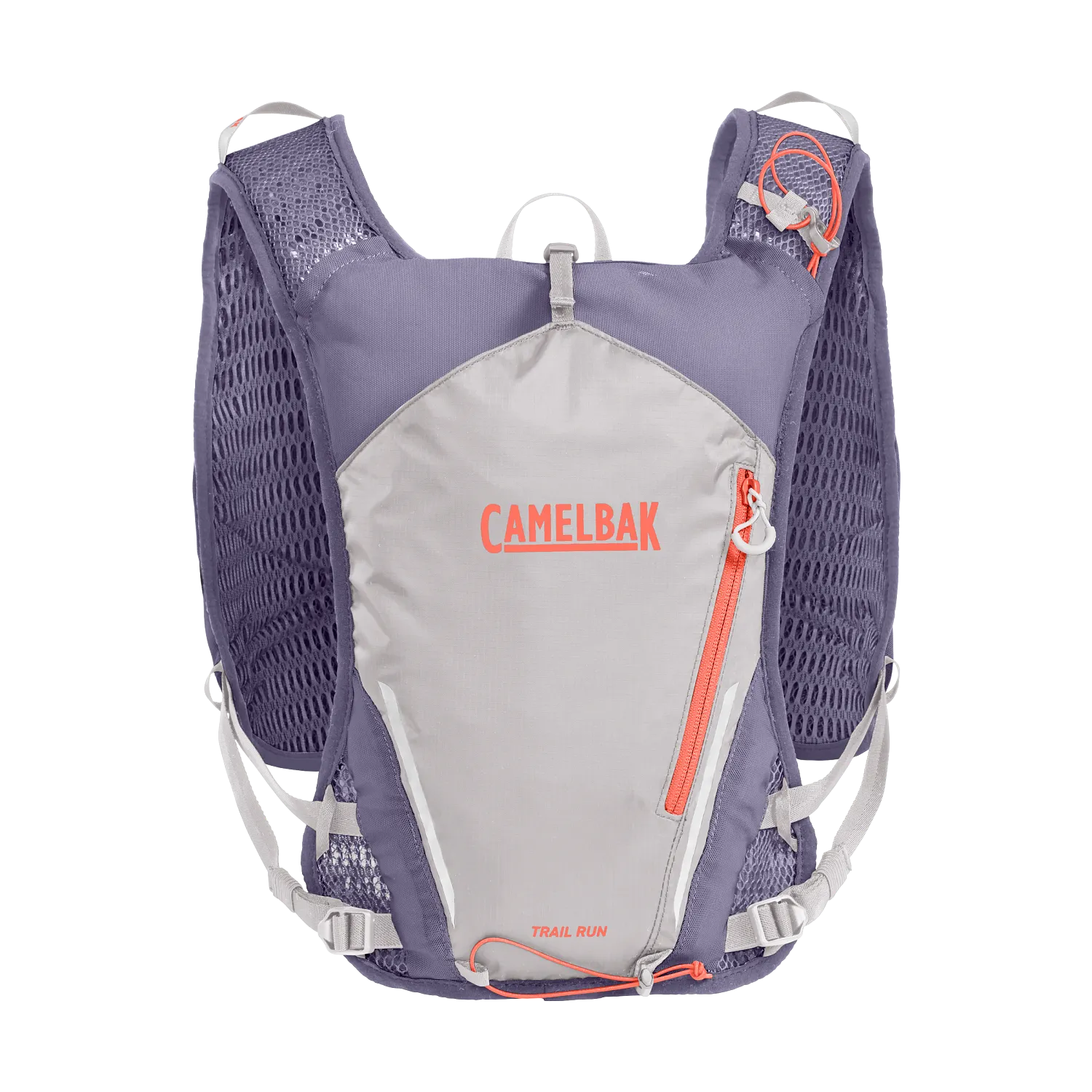 Women's Trail Run Vest 34oz, Silver/Dusk