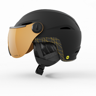 GR ESSENCE MIPS MT BLK/VIV COP S 26