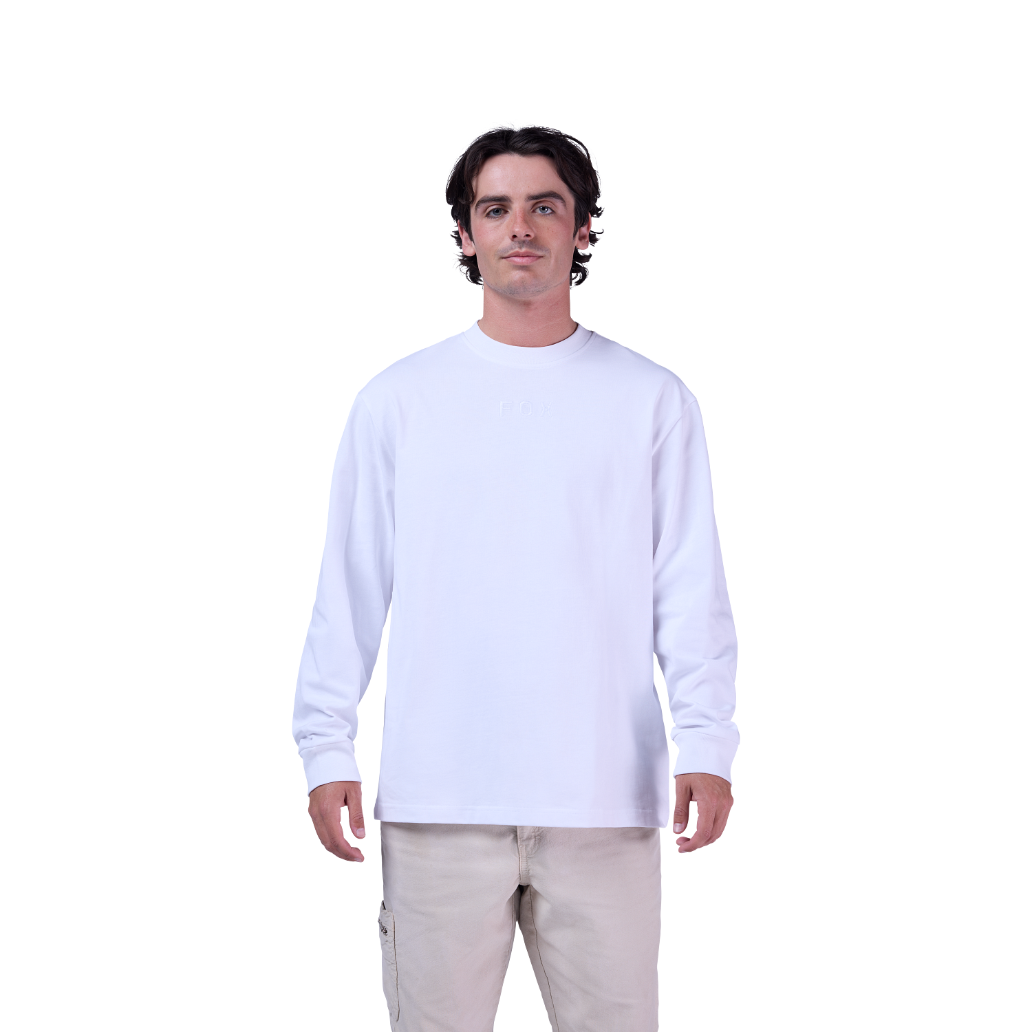 T-shirt Wordmark oversize manches longues