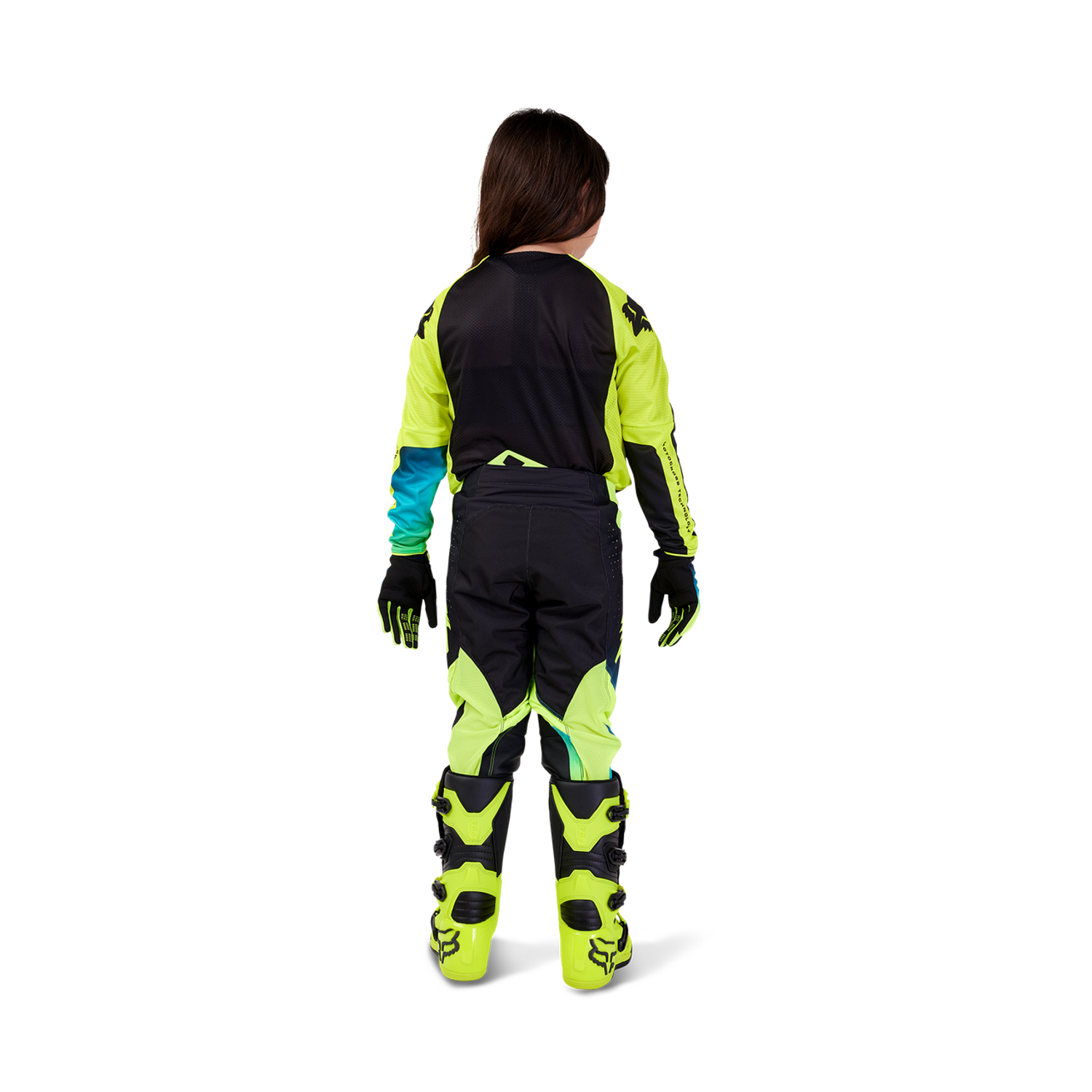 YTH 360 STREAK PANT [BLK/YLW] 24