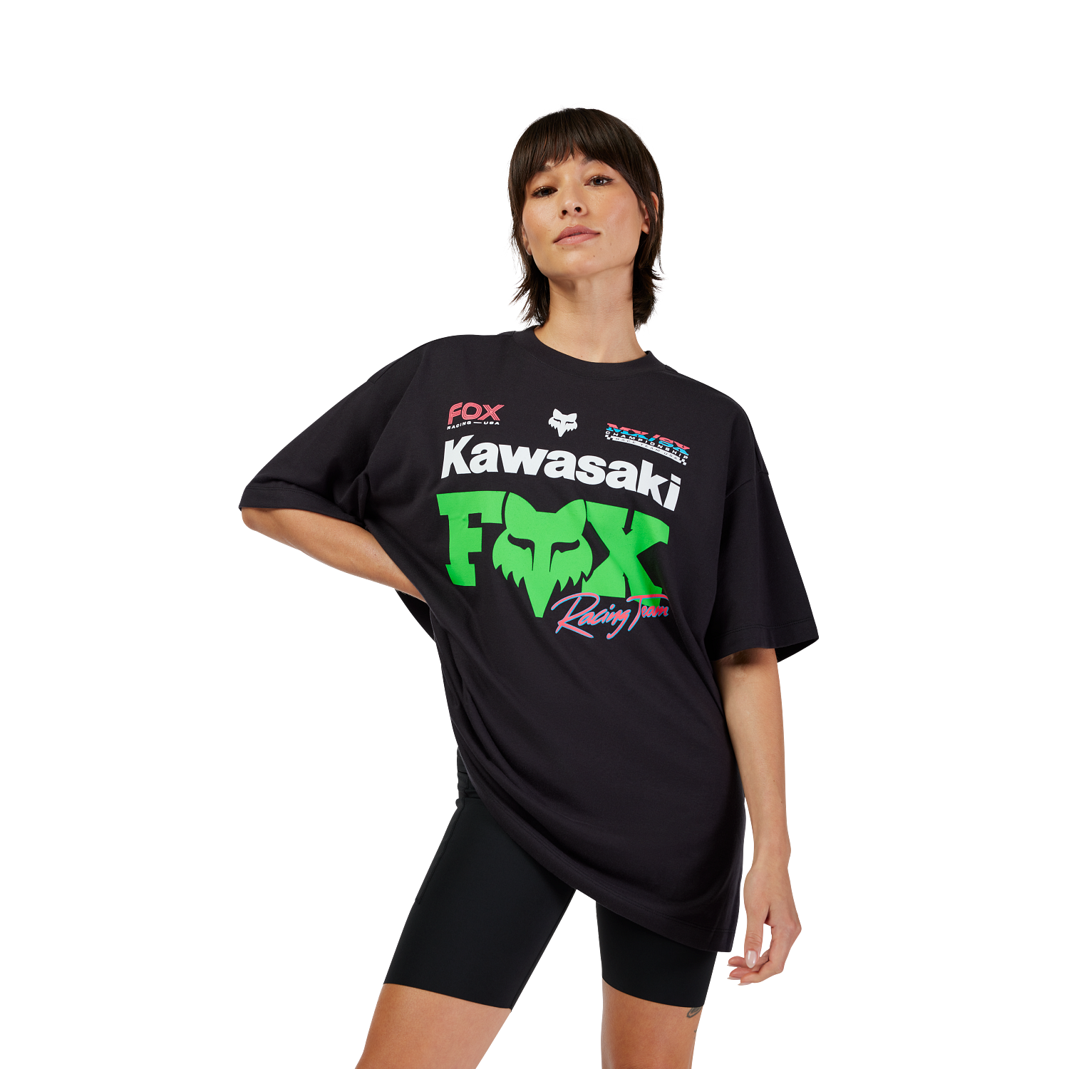 Womens Fox x Kawasaki Oversized Tee