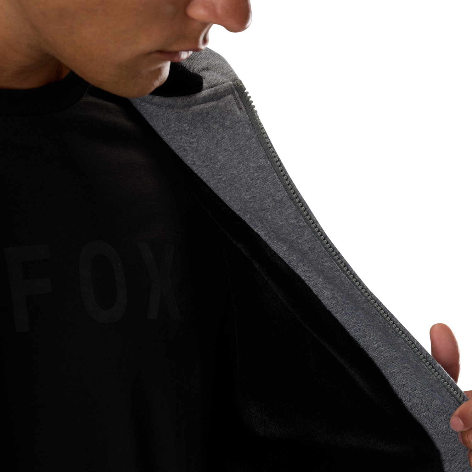 Fox Head Sasquatch Fleece Zip Hoodie