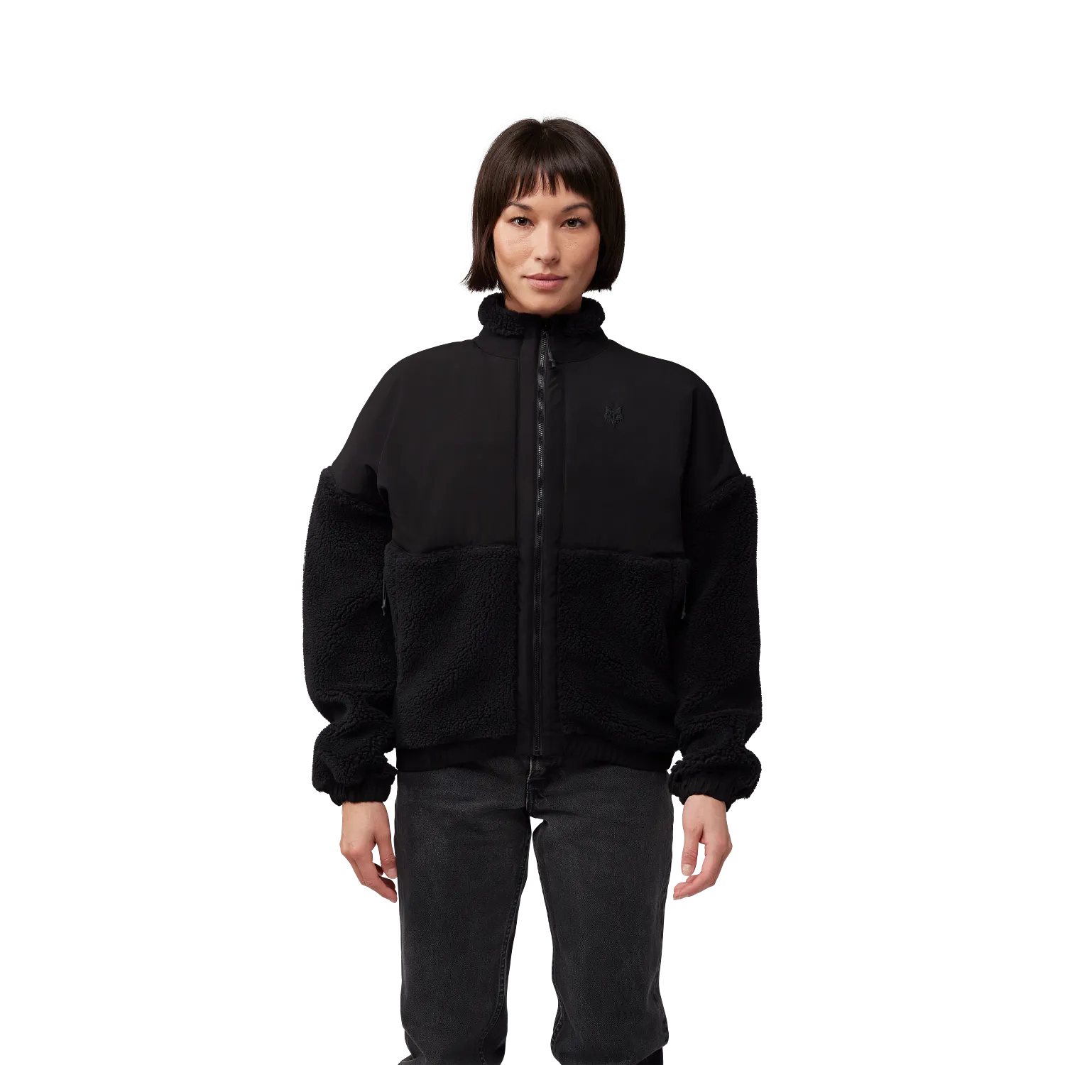 W SURVIVALIST SHERPA FULL ZIP 