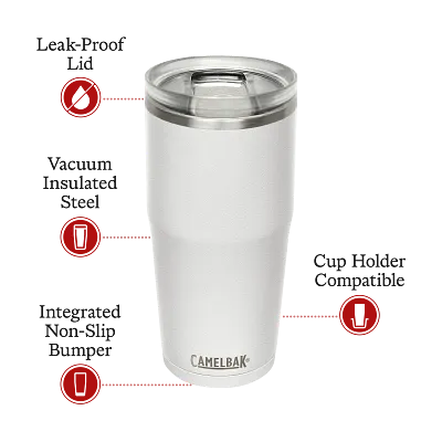 Thrive Tumbler VSS 30oz, White